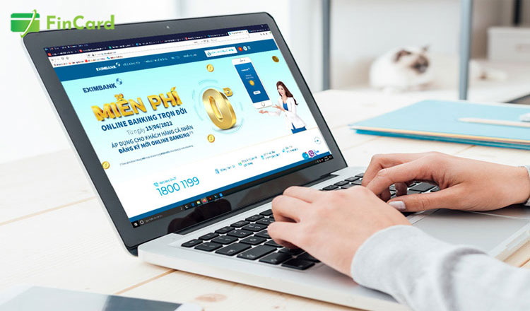 mở tài khoản ngân hàng online eximbank