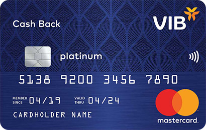 Thẻ tín dụng VIB Cash Back
